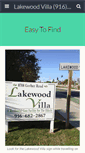 Mobile Screenshot of lakewoodvillacarehome.com